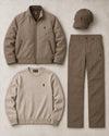 A 4-piece set—effortlessly exude a sophisticated, masculine aura.
