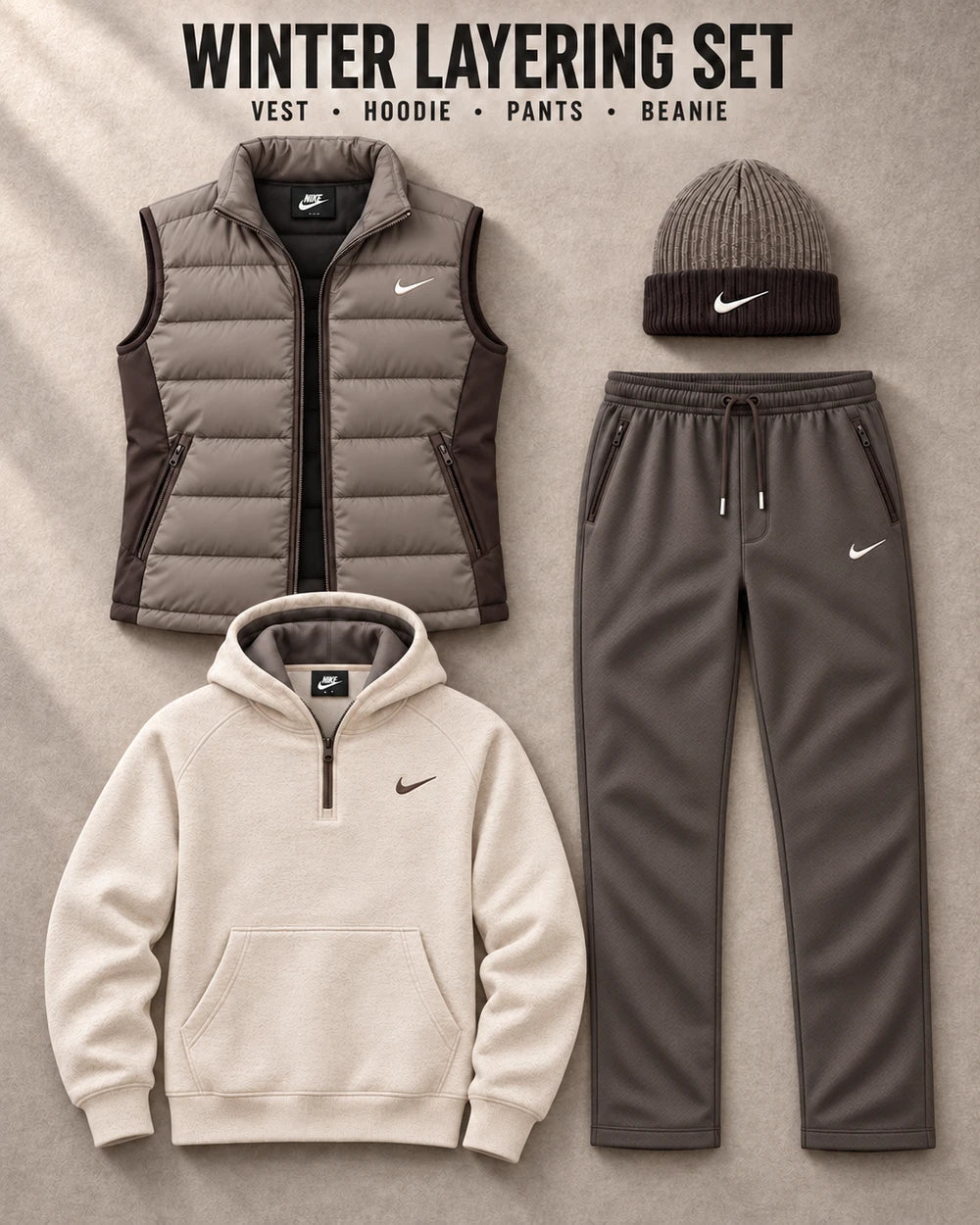 Coordinated Four Piece Outfit Set