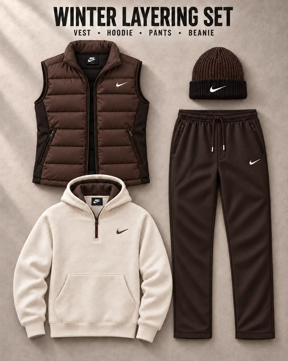 Coordinated Four Piece Outfit Set