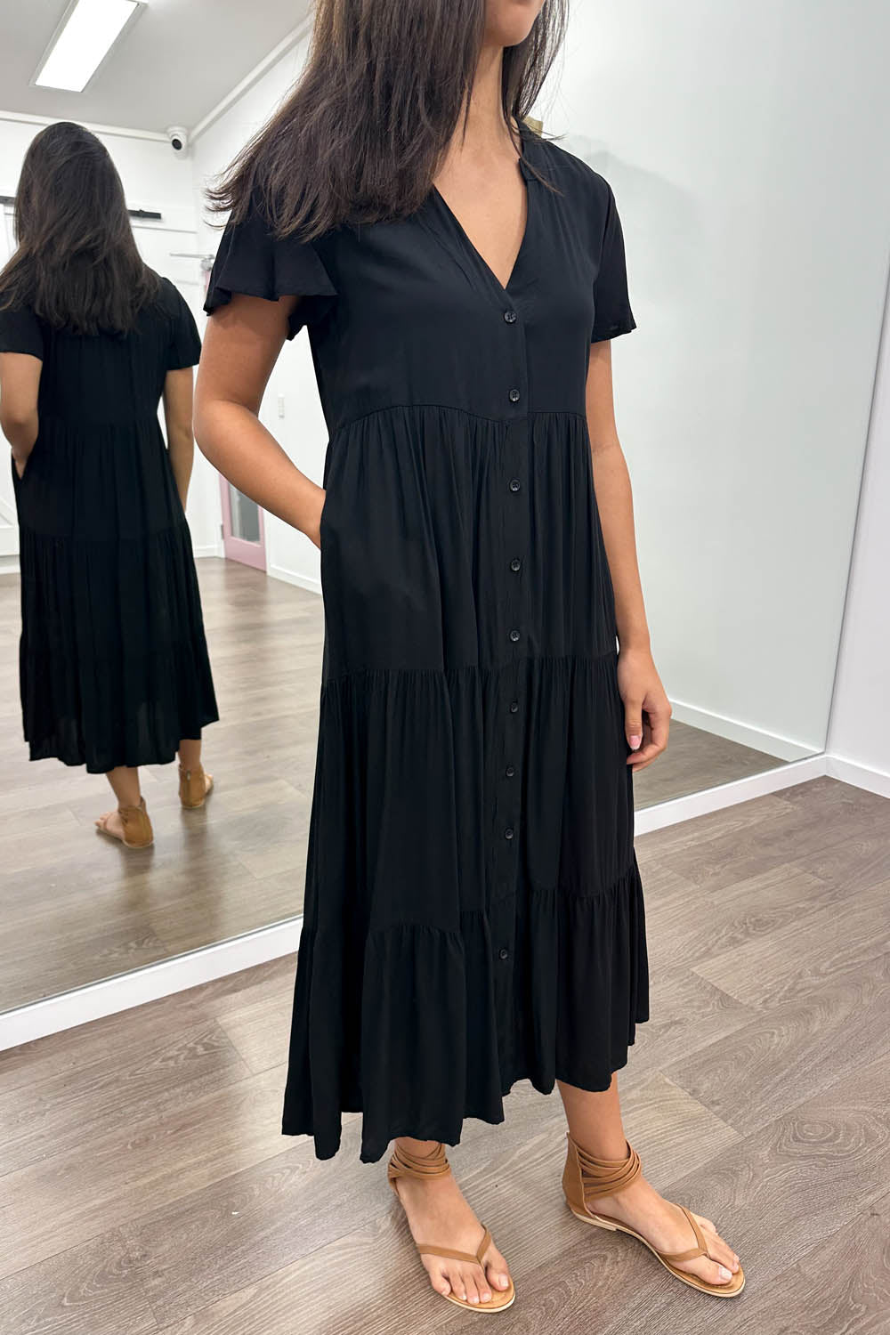 Teacher Dress - Black