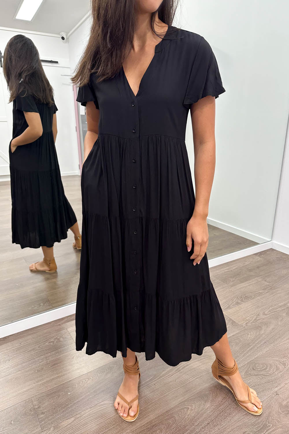 Teacher Dress - Black