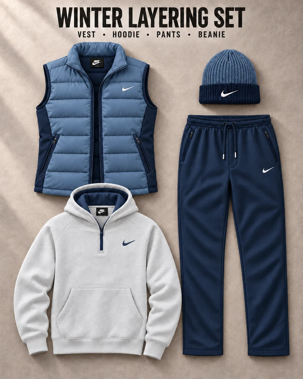 Coordinated Four Piece Outfit Set