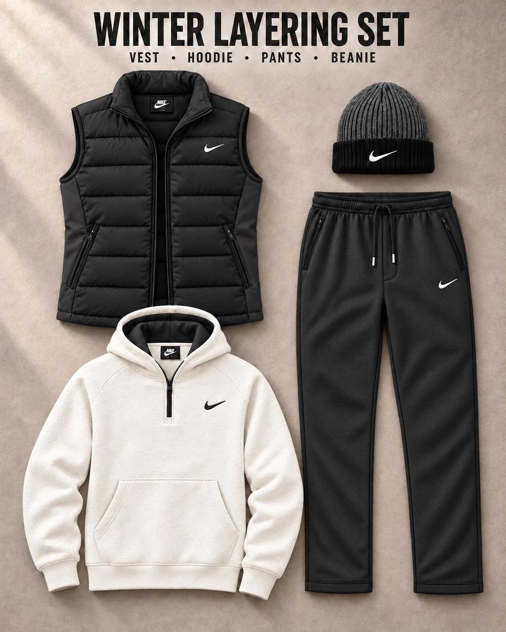 Coordinated Four Piece Outfit Set