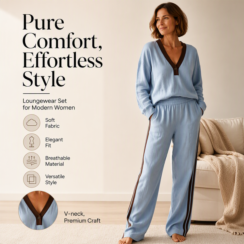 Women's Casual 2-Piece Set Upgrade Your Everyday Relax Look With This 2‑Piece Set
