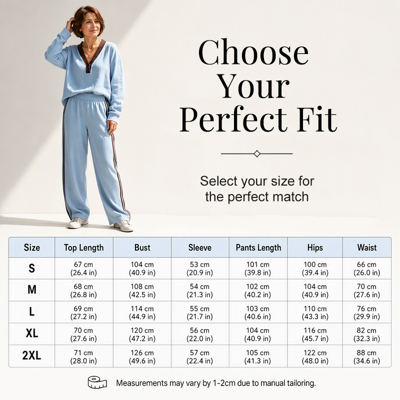 Women's Casual 2-Piece Set Upgrade Your Everyday Relax Look With This 2‑Piece Set