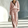 Women's Casual 2-Piece Set Upgrade Your Everyday Relax Look With This 2‑Piece Set