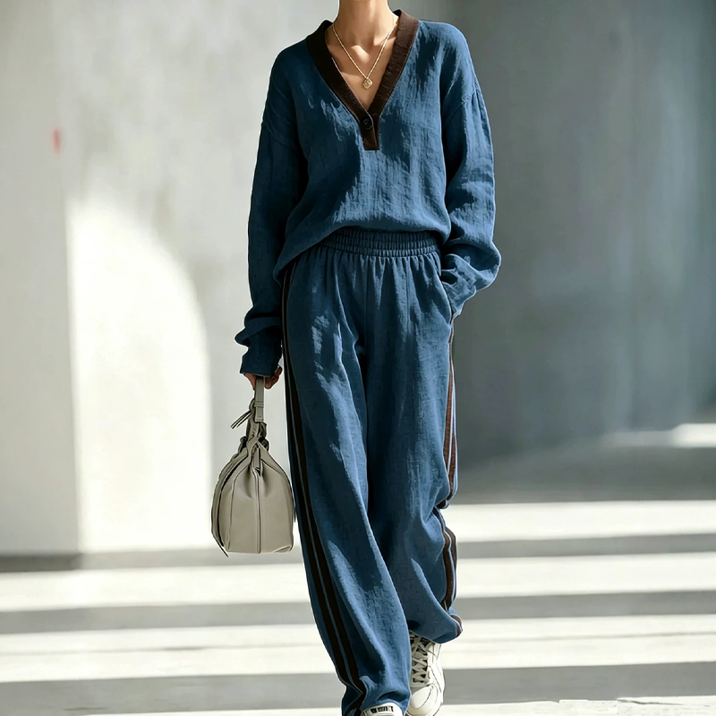 Women's Casual 2-Piece Set Upgrade Your Everyday Relax Look With This 2‑Piece Set